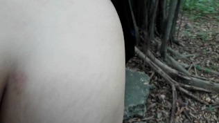 No teníamos para el motel y se la metí en el bosque