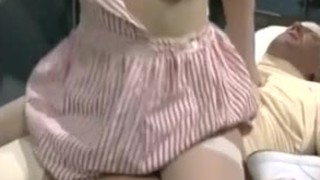 Nurse bringing reviving a patient