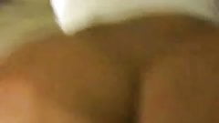 Phat ass Jamaican chick  takes it up the ass