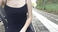 Public flashing & masturbation on holidays,almost got caught