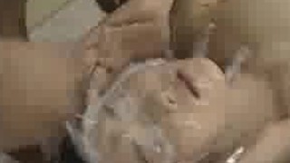 Serious bukkake