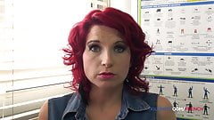 She gets anal fucked by the driving school teacher