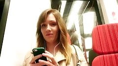 She’s loving watching his cock