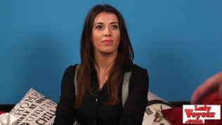 stunning hot femdom slut watching hot jerk off sesh