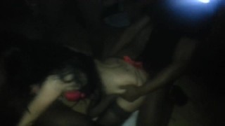 Sub slut gets used and abused by 2bbc