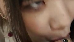 Super Cute Korean GF’s sweet blowjob