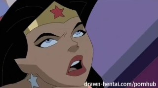 Superhero Hentai – Wonder Woman vs Captain America