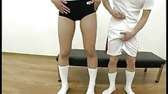 tall woman and  short man(censored)