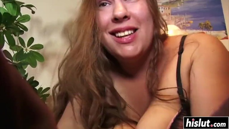 Tia plays with a big black cock