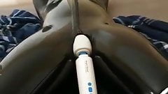 Tied and teased in rubber