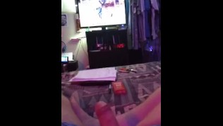 TruckerTwotimes ™️ Watching TV with him