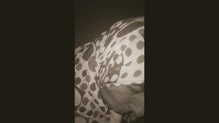 Tunisian Hijab Girl Deepthroat Dick