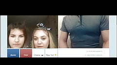 Videochat 173 Girls reaction to my dickflash