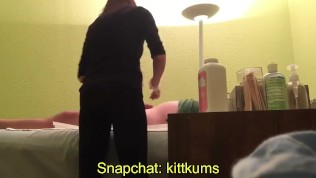 Wax Salon Girl Strokes Hard Cock Of Customer On Hidden Cam