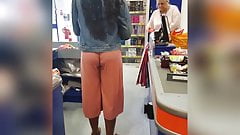 White and ebony ass candid