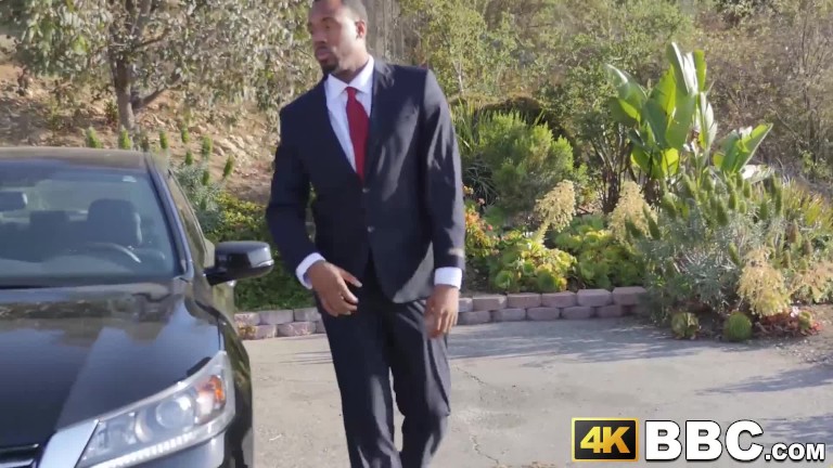 Young babe caught using toys punished with interracial fuck