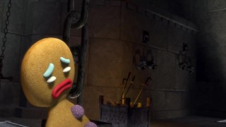 A Horny Midget Performs BDSM On a very tiny man