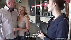 Anal for money with a busty MILF