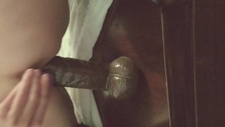 Balls deep on 13 inches. I’m gonna cum so hard on this big cock