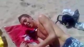 Beach Dude Boner in Shorts