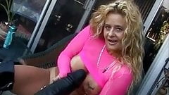 Blonde Big Dildo Queen