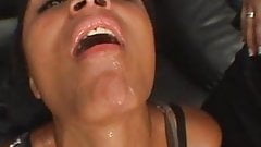 Brazilian cruel military lesbian spit humiliation