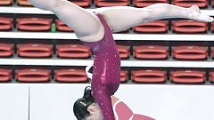 Curvy Sexy Gymnast Ass LS2