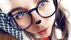 Cute Tight Barbie and her bro have fun with pee