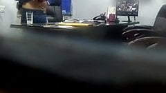 Desi fuck in office