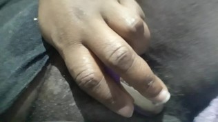 Ebony Suction Vibrator Orgasm