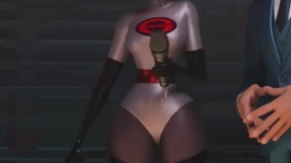 Elastigirl (Helen Parr) Big Butt Compilation