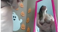 Extreme Standing Squirt x4 on Mirror