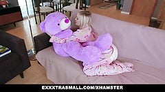 ExxxtraSmall – Small Tits Blond Gets Rocked By Huge Cock