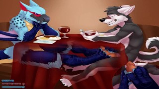FANCY FOOTWORK furry yiff porn animation