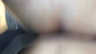 Fucked him hard in public and didn’t care. *filled with cum bareback*