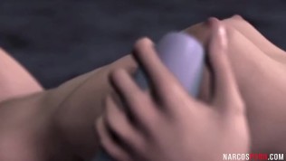 futanari dick show off and 3d teen playing with big cock