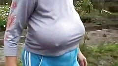 Grandmas Big Saggy Tits