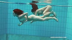 Hairy and shaved teens Piyavka and Szilva