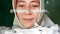 Hijab Mom Horny – Video Call Sex with her Son