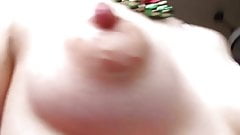 Huge puffy nipples cumming