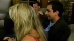 Lets his friends gangbang her