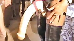 Lisa Berlin get a new Strap-on for Christmas