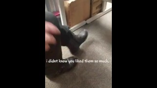 MILF teacher shows student her feet