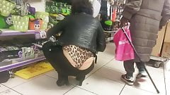 Mixed Milf Pink Thong Slip.