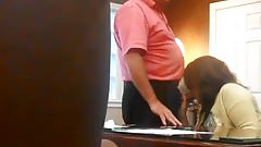 My employee sucked me