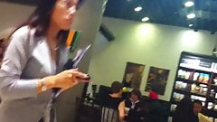 OL Upskirt with Face