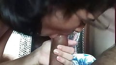 Priyanka jha with customer