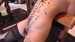 schoolgirl whipped, punished and squirting