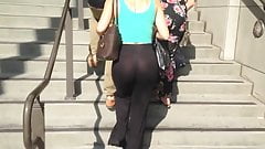 See thru- Amazing ass sheer pants thong