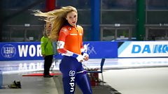 Sexy Dutch speed skater 60 fps
